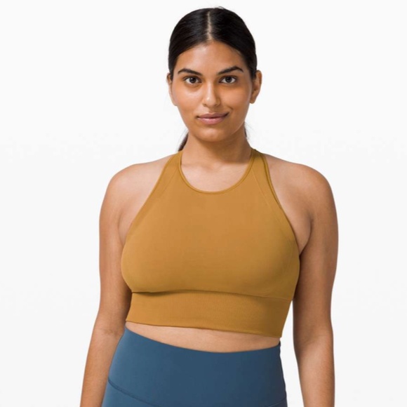 Lululemon Ebb to Train Bra Womens 10 Spiced Bronze NWT Expired Color! - Picture 3 of 7